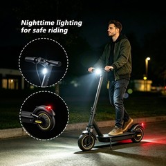 Ladped LPMAX 500W Electric Scooter 22 Mph Max Speed 10» Foldable Waterproof