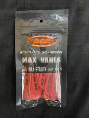 Arizona Archery Enterprises AAE Max Stealth Arrow Vanes Multiple Colors 50 Packs