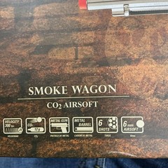 Umarex Legends Smoke Wagon 6mm CO2 BB Airsoft Revolver Pistol 335 FPS – 2275800