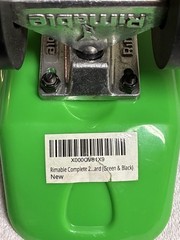 Rimable 22” Skateboard Light Green Mini Retro Penny Cruiser New Unused Condition