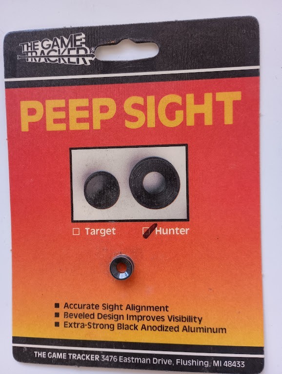 THE GAME TRACKER HUNTER PEEP SIGHT