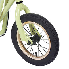 Kick Scooter Bike for 6-12-Years Old Kids W/Adjustable Handlebar,12 In. Inflatab
