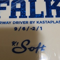 Kastaplast Falk K1 Soft Fairway Driver 9/6/-2/1 White Enhanced Grip