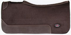 Challenger 32″ Horse Western Contoured Wool Felt Therapeutic Saddle Pad 3981