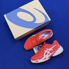 ASICS Court FF 3 Novak Fiery Red 1041A363-961 Men’s Size 4-11.5