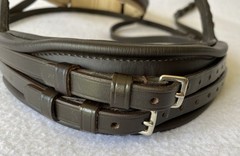 STUNNING Otto Schumacher #2 Full Horse Comfort Crown BRIDLE~Swarovski Crystal