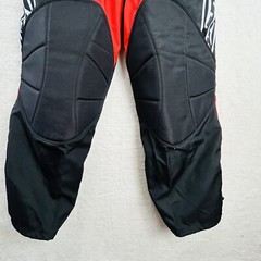 Mens Paintball Pants Size S Paintgall Red Black Padded Thick Tactical Team Gear