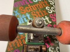 Vtg 80s Schmitt Stix Twig Complete Skateboard OG Independent Stage 2 Trucks RARE