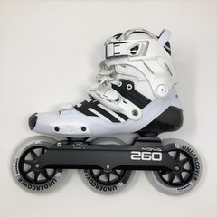 powerslide hc evo pro 110 carbon fiber inline skates – size 10 men us