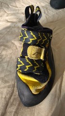 2 Pair of La Sportiva Miura VS Climbing Shoes (Freshly Resoled) USM 7-1/2, EU 40