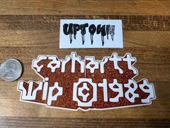 Carhartt WIP Since 1988 Bronze STICKER Work In Progress Bape Palace