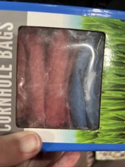 New Box Franklin Sports 4″ Replacement Cornhole Bean Bags 4-Red & 4 Blue Bags