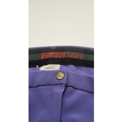 TuffRider Front Zip Knee Patch Breeches Womens 34 Long Purple Riding Pants