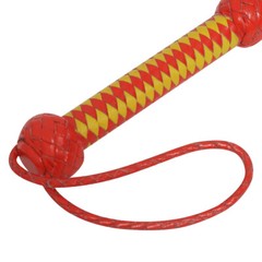 Genuine Cowhide BullWhip 04 Feet 12 Plaits Leather Equestrian Rope Core Whip