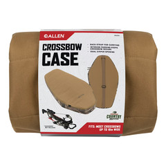 Allen Company Padded Crossbow Case Tan Zippered Carry Case with Backstrap