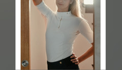 A TISS B- New, Amazon short sleeve shirt, white, Medium, MSRP $199