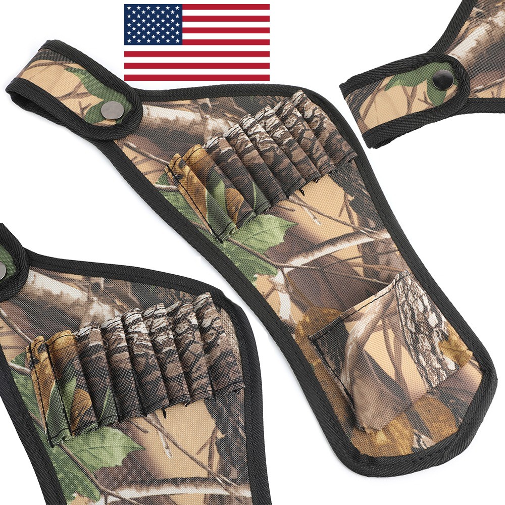 Archery 8 Holes Arrow Quiver Hip Pocket Holder Waist Hanged Crossbow Arrow Hunt