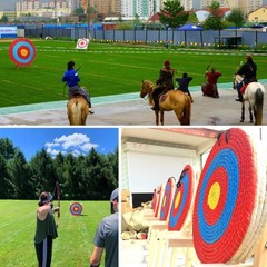 Handmade Straw Archery Target 20″