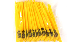 Tonys 3» Archery Vanes All New Super Wave Vane Yellow 50PK TNYSWVY3343H