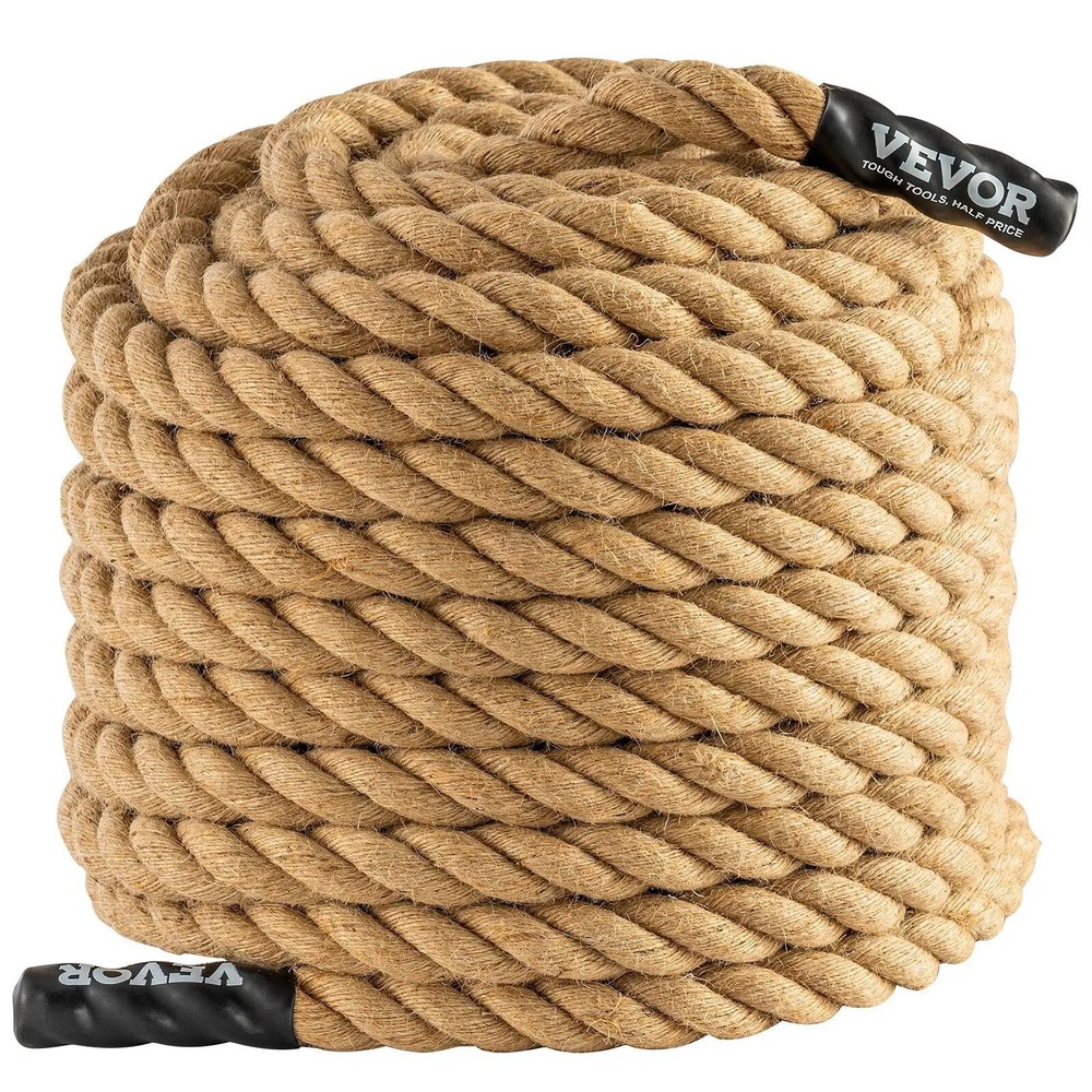 VEVOR 1″x100FT Gym Climbing Rope Fitness Strength Training Rope Home Exercise