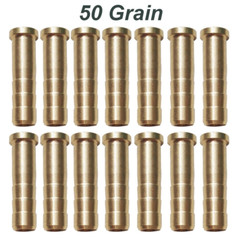 12Pcs 50-100gr Heavy Weight Arrow Brass Inserts Base Archery ID6.2mm Arrow Shaft