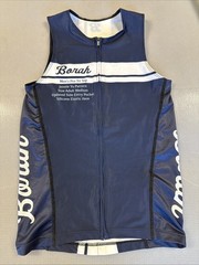 Borah Teamwear Men’s Pro Tri Triathlon Top Medium M (9433-B)