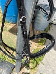 Beautiful PS of Sweden Bridle Full Black non patent Flying Change Bridle