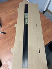 6 BEMAN ICS SPEED 340 3-D SHAFTS COMPLETE WITH NOCKS AND INSERTS 1/2 Dozen