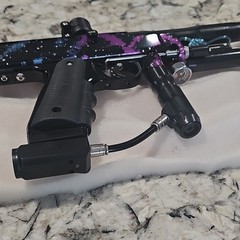 Nova NX1 Slide Frame Autococker – Premium Color- Space Dlx Freak Barrel Kit