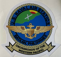 USN NAS Cubi Point Bataan Philippines Sticker Waterproof New D378