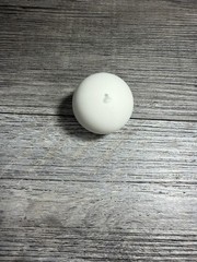 Boccino 40mm Replacement Pallino Target Marker for Bocce Ball White