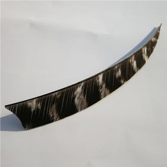 50pcs 3″ 4″ 5”Shield Cut Archery Fletches Arrow Feathers Turkey Feather Right…