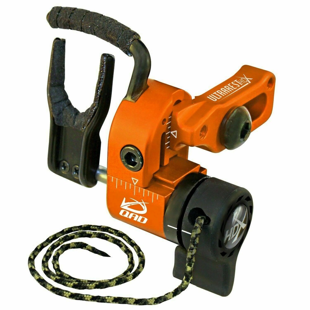 NEW 2022 QAD Ultra-Rest HDX Arrow Rest Orange RH Bowtech Mathews Hoyt PSE Prime