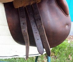 RARE CROSBY MILLER English Sofride Saddle-CENTENNIAL- 16.5″-GREAT! Cross Country