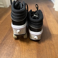 Kick Speed Astro LED 2 in 1 Roller Skate Shoes Size 2Jr.