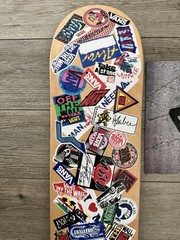 Dogtown Zflex Jay Adams /Vans premier movie, OG deck Signed Hosoi , Ray Barbee