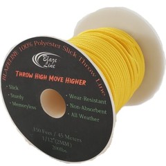 Arborist Climbing Throw Line 2 mm (1/12 in) 150 ft Spool Cord 200 lbs Tensile
