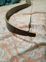 Vintage 1953 Rare Fred Bear Grizzly Glass-Powered 8R9913 56″ 40# RH Recurve Bow