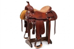 Horse Western Saddle Tack Barrel Racing Aluminium Stirrups 5181