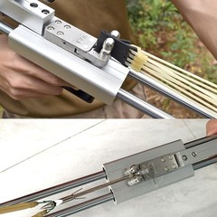 Silver Hunting Slingshot Kit with Laser Light, 6 Bands, for Big Game & Fishing