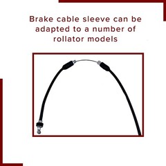 34″ Replacement Brake Cable For Medical Rollator, Walker and Folding Wheelchairs