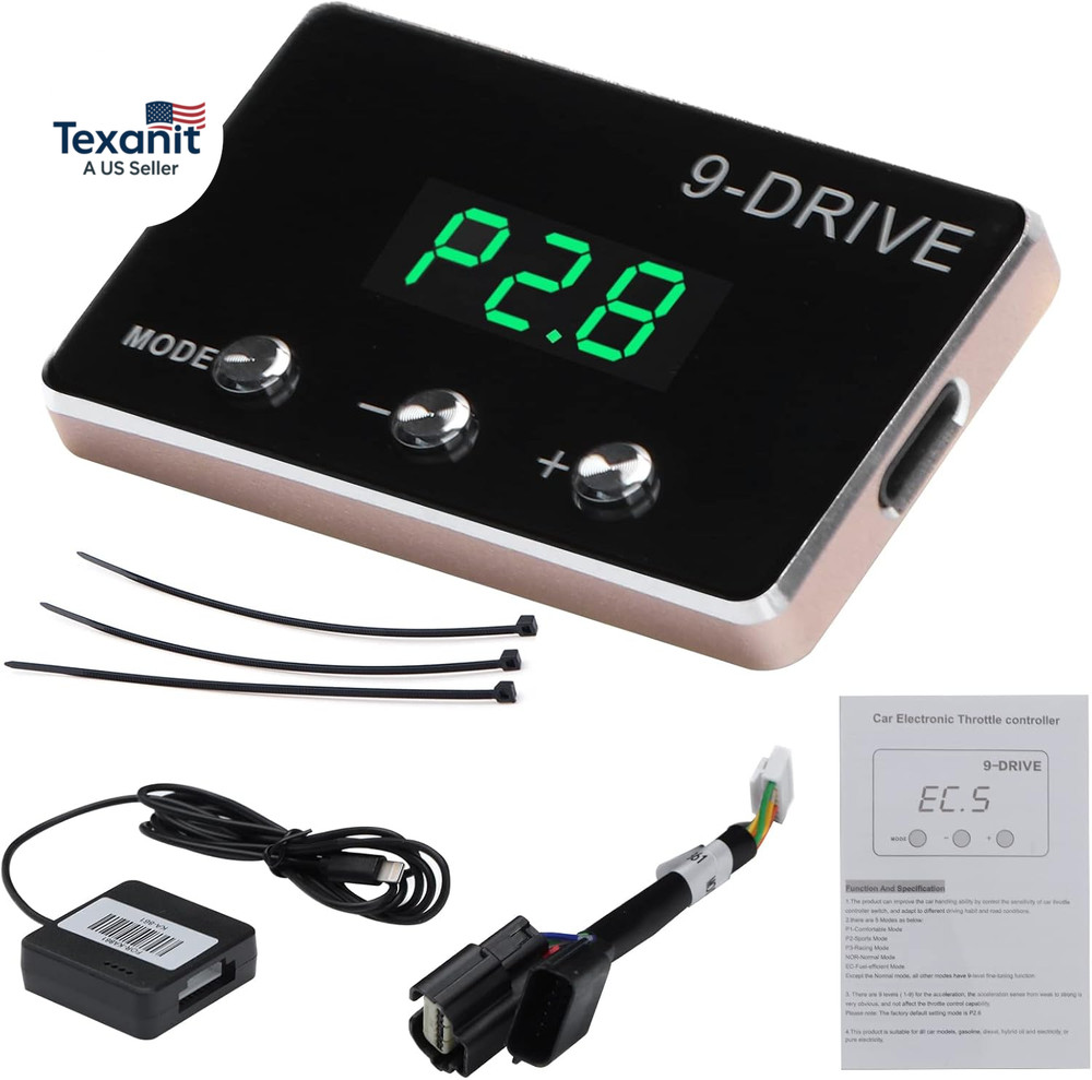 Throttle Response Controller 9 Mode Accelerator Booster for Ford