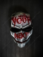 Custom Airsoft Mask Full Face Protective BB Gun Halloween Costume Cosplay A05