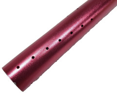 10 in Ported Red Black Fade Spyder Piranha Dragon Paintball Gun Barrel Free Ship