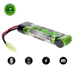 Valken Airsoft Energy NiMH 8.4v 1600mAh Flat Pack Mini (Brick) Style Battery