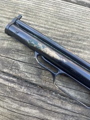 Vintage crosman model 105? 106 pump air pistol .177 cal pellets good working