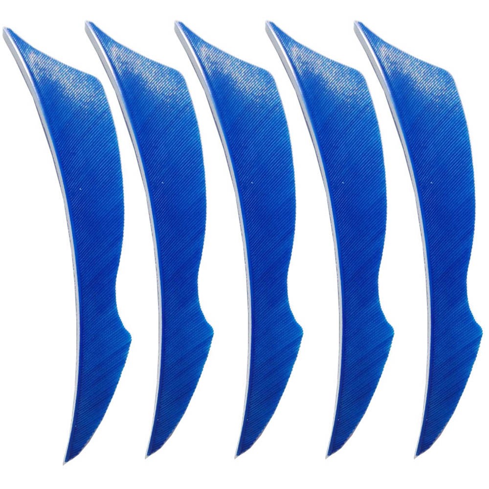 50X Natural Turkey Feathers 4 » Fletches Archery Target Shooting Arrow Shaft DIY