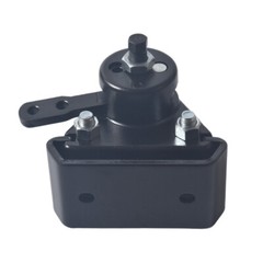 Go Kart Mechanical Brake Caliper Bracket for Rotor Disc Go Kart Fun Cart Black
