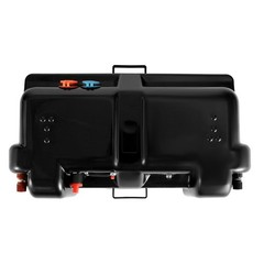 Group 24/ 27 Trolling Motor Battery Box, 12V/ 24V Marine Case with Straps