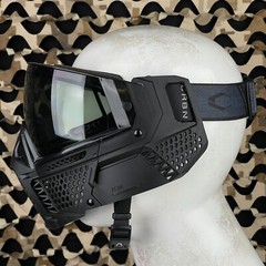 NEW Carbon CRBN Zero Pro Paintball Mask – Black- Highlight – Grey – Clear